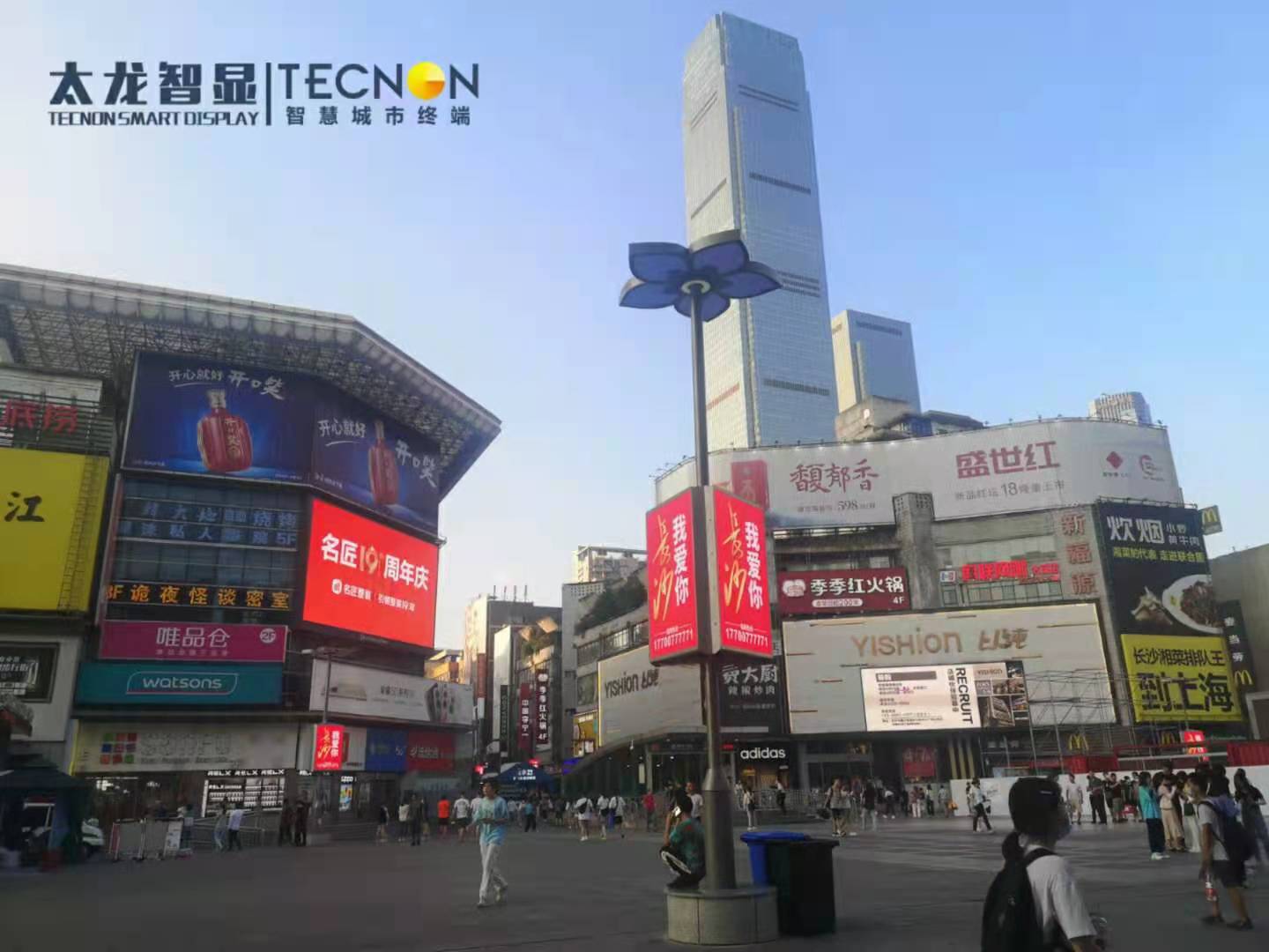 LED燈桿屏，智慧路燈，智慧燈桿